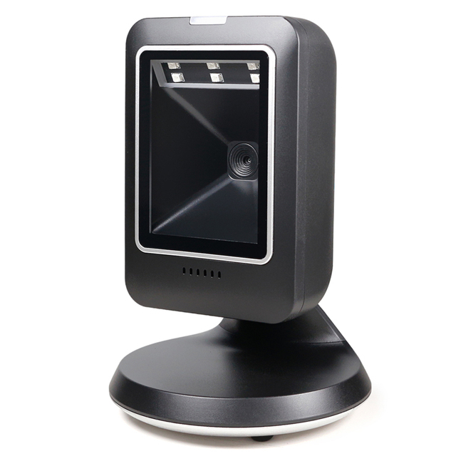 Barcode Scanner Handheld CMOS Image Bar Code Reader D 1D QR Code Scanners for Warehouse Library Supermarket