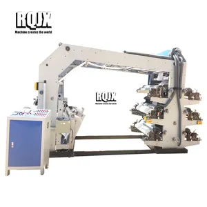 Ci 4 colour economical mini flexo printing machine