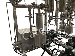 CSS-2-3 Acero inoxidable dos etapas 3m2 de alimentación y de camino corto máquina de destilación de aceite de <span class=keywords><strong>CBD</strong></span> de destilación - Product Image 5