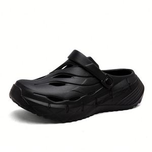 Chaussons d'extérieur pour hommes, sabots, sandales, semelle épaisse en EVA, confortables, antidérapantes, chaussures de plage d'été, chaussures de tous les jours - Product Image 3