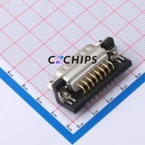 X0315WC2W2 D-Sub/VGA Connector Bent Lead Through Hole Connector Standard D-Sub Male 15P Right Angle Insert - Product Image 2