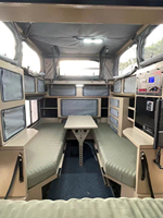 Mini-caravane pliable légère et très bien notée pour les aventures tout-terrain avec suspension robuste