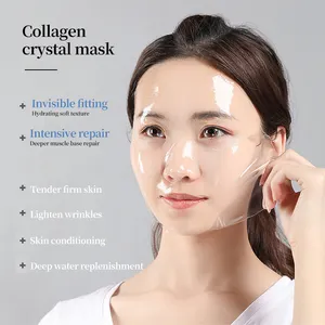 अनुकूलित उच्च गुणवत्ता त्वचा देखभाल चेहरे नकाब सौंदर्य साबित सफ़ाई विरोधी शिकन Antiaging क्रिस्टल कोलेजन चेहरे का मुखौटा