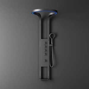 2025 Nouveau Design Ensemble <span class=keywords><strong>de</strong></span> Robinet <span class=keywords><strong>de</strong></span> <span class=keywords><strong>Douche</strong></span> LED pour Salle <span class=keywords><strong>de</strong></span> Bain <span class=keywords><strong>Plafond</strong></span> Pluie Cascade Thermostatique - Product Image 2