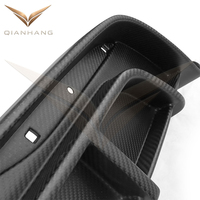 Nouveau diffuseur arrière en fibre de carbone mate pour MX SUV, kit carrosserie en carbone véritable, décoration extérieure, protection de pare-chocs