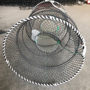 Pièges à poissons pliants en plastique noir de 70160cm pour les États-Unis - Product Image 1