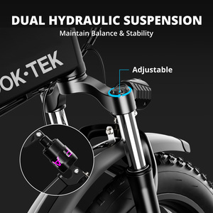 Vélo Électrique en Aluminium 20 Pouces 250W 48V 15AH Sans Balais pour Adultes - Meilleures Ventes - Product Image 3