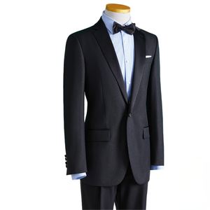 Ornamento di perle smoking sposo Business Party abito maschile Slim Fit <span class=keywords><strong>Blazer</strong></span> formale abiti da ballo da uomo - Product Image 2