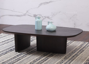 Meja teh kopi kualitas tinggi gaya Nordic furnitur rumah kayu <span class=keywords><strong>Solid</strong></span> meja atas kayu lapis untuk ruang tamu - Product Image 5