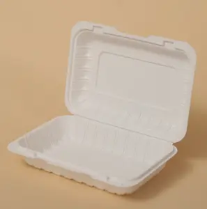 工厂供应商食品外卖包装一次性食品容器pp塑料蛤壳便当盒