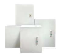 Boîtier électrique personnalisé IP65, armoire de distribution métallique, boîte de commande extérieure étanche, conception CAO gratuite, directement de l'usine