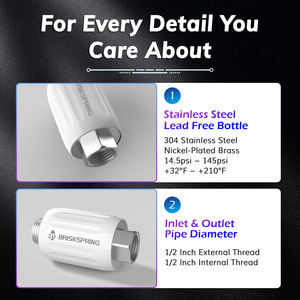 Le détartrant terminal d'adoucisseur d'eau à haut débit sans entretien pour un usage domestique protège les appareils de chauffage de la balance prolonge la durée de vie - Product Image 6