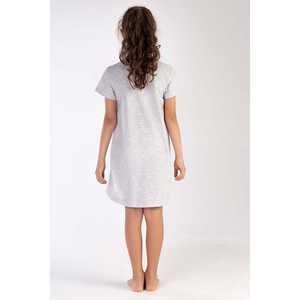 Vestido Túnica Ovalado para Niñas, Manga Corta con Cuello, Tallas 3-4/9-10 - Product Image 1