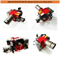 Pembakar Minyak Bekas WB146-2p(stw146-2p) Dengan Kompresor Udara 70-139KW untuk Boiler Rumah Garansi 1 Tahun Pembakar Minyak Bekas