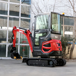 Mini-excavatrice sur chenilles avec godet et cabine pour moteur, PLC et boîte de vitesses, certifiée EPA, fabriquée en Chine - Product Image 3