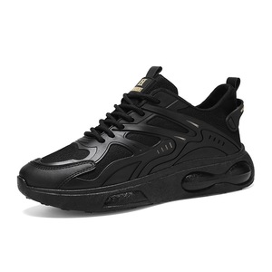 Men's Summer Fashionable All-Match Casual Sneakers Breathable Comfortable Thick-Soled Non-Slip Design <b>by</b> Torre with Mesh Lining - Product Image 5