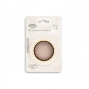 เทปฟิวส์เบิลสองหน้า Ilan ขนาด 20 มม. x 10 หลา สำหรับเย็บริมและเสริมผ้า - Product Image 1