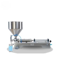 Machine semi-automatique pneumatique SH-DG 100-1000g pour le remplissage de boissons, crèmes, miel, shampoings, eaux, huiles et jus, garantie 1 an