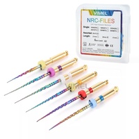 Limas Rotatorias de Material Dental Niti Activado por Calor Rainbow para Uso con Motor Endodóntico de Conducto Radicular 21mm 25mm 31mm con Certificación CE ISO