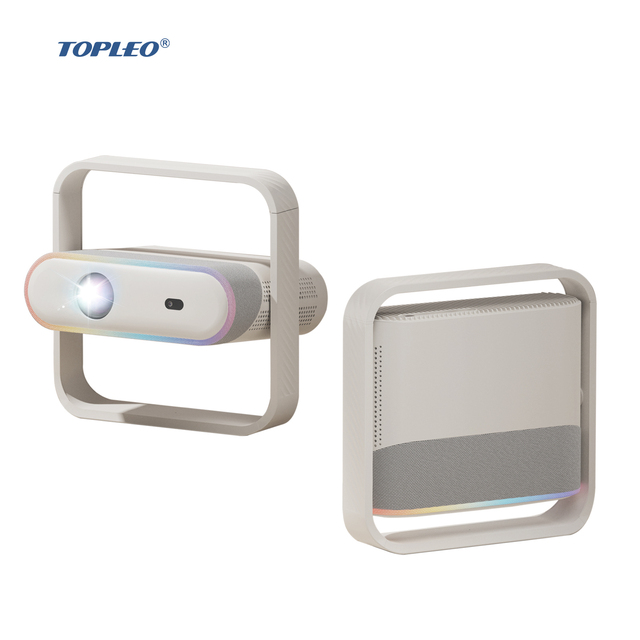 Topleo NSL03 H727 Projector Screen Adaptation HDR Android 14 IR Receiver LCD 1080P Factory OEM Smart Ambient Light Projector