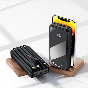 พาวเวอร์แบงค์ 20000mAh 66W PD พร้อมพอร์ตชาร์จ 6 ช่องพร้อมกัน, หน้าจอ LED, รองรับ QC/<span class=keywords><strong>SCP</strong></span> Type-C สำหรับการตั้งแคมป์และการใช้งานในธุรกิจ - Product Image 6