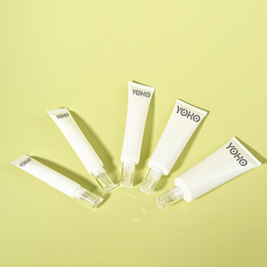 Tubi in Plastica Personalizzati per Cosmetici Non Sigillati, Tubi Bianchi con Coperchio a Goccia d'<span class=keywords><strong>Acqua</strong></span> per Confezionamento di Creme per Occhi e Lozioni - Product Image 2