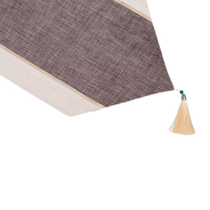 <strong>Grey</strong> Customized Burlap for Sale Mats Set Linen Nordic <strong>Table</strong> <strong>Runner</strong> - Product Image 3