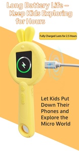 2.0インチIPS HDスクリーン顕微鏡カメラ子供用ポータブルハンドヘルド拡大鏡ミニデジタル顕微鏡教育科学玩具 - Product Image 4