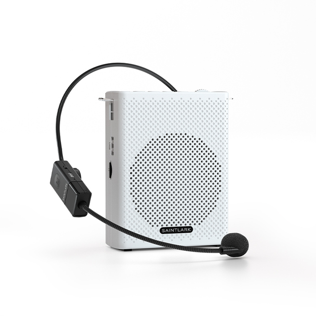 Saintlark Small Size High Performance Solution Jieli Voice Amplifier Speaker Wireless Headset Microphone for Teachers