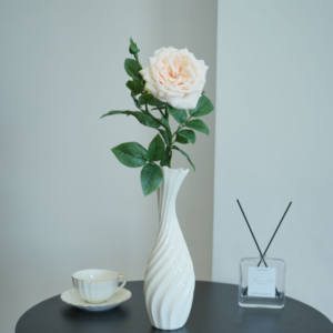 リアルタッチバララテックスローズシングル茎花はリアル牡丹人工花 - Product Image 1