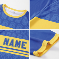 Maqueta Gratuita de Uniformes de Fútbol Sublimados con Impresión Completa, Diseño Personalizado para Equipos Deportivos