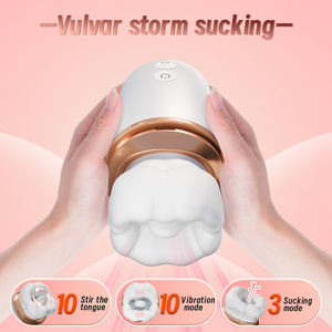 Best-selling Licking and Sucking Device, <b>Vibrating</b> Egg, Female Clitoral Orgasm Masturbation <b>Vibrator</b>, Adult Erotic Sex Toy - Product Image 3