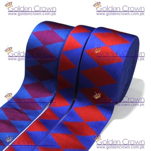 ริบบิ้นผ้าเรยอนโพลีเอสเตอร์งานช่างของราชวงศ์กำหนดเอง - Product Image 4