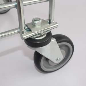 Chariot à provisions résistant pour le chariot d'épicerie superbe du marché - Product Image 4