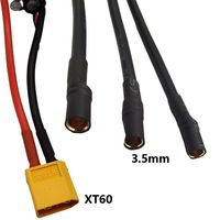 FLYCOLOR Flydragon Lite 80A ESC Brushless 3 6S LiPo 5A avec BEC réglable pour avions RC, drones et UAV