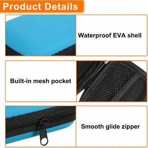 Promotional Earphone Bag Digital Accessories Shockproof Custom Eva Hard Case Data Cable <b>Storage</b> Box With Logo - Product Image 5