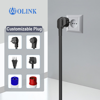 Chargeur de voiture portable OLINK certifié CE 22 kW avec connecteur GBT, 32A, courant triphasé réglable, avec prise industrielle