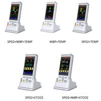 Moniteur Portable des signes vitaux pour animaux, 1 pièce, équipement vétérinaire, clinique d'hôpital, pour animaux de compagnie, No: Spo2 + etco2 + chronomt + nibp