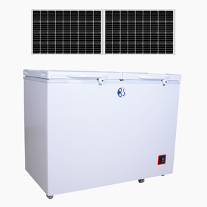 100L-700L 12V Solar Power Chest Freezer Angetriebener tragbarer Kühlschrank Solar Deep Freezer DC Compressor Display Kühlschränke Kühler