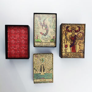 Altın folyo Anime mısır <span class=keywords><strong>Tarot</strong></span> kartları toptan Oracle İspanyolca prizma <span class=keywords><strong>Tarot</strong></span> kartları - Product Image 6