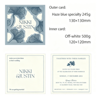 Cartes d'invitation de mariage de luxe en relief personnalisées, impression offset sur papier, pour cérémonie de mariage et banquet, marque Spese