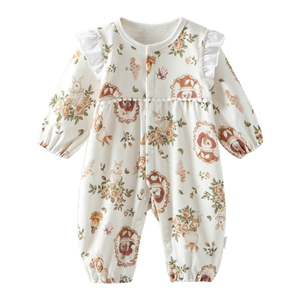 Pijamas de Algodón con Estampado de Animales para Bebés, Diseño Personalizado, Ropa para <span class=keywords><strong>Dormir</strong></span> Cómodamente por la Noche - Product Image 2