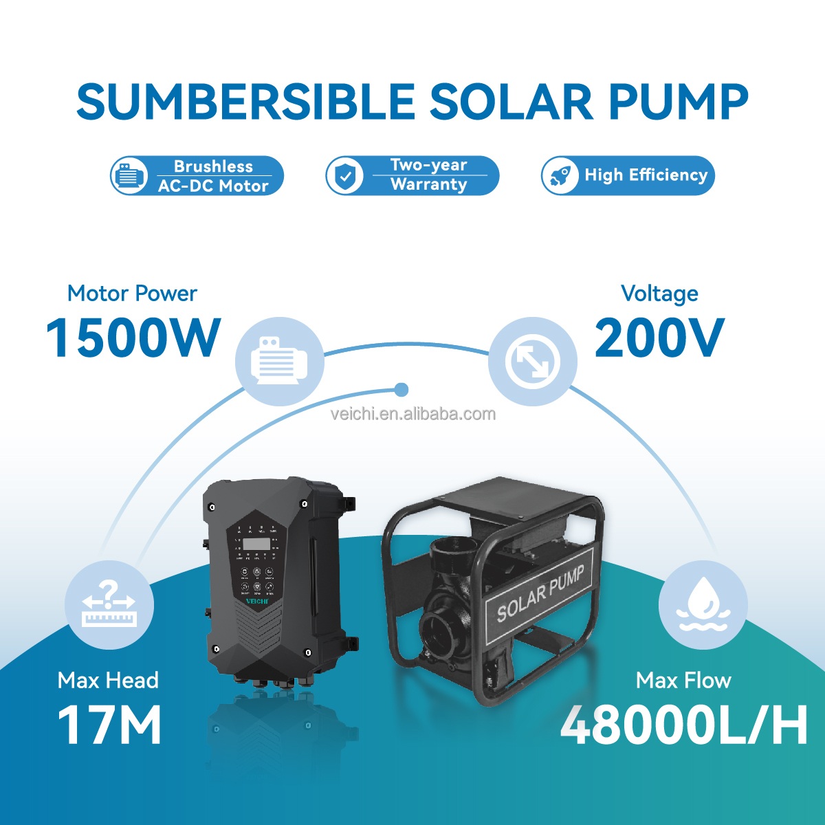 solar water pump 3hp