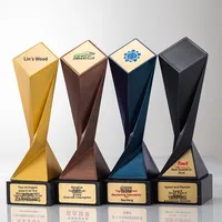 Best Team Sales Champion Crystal Award Custom Annual Meeting Outstanding Employee Leader Resin Trophy New Metal Wooden Medal