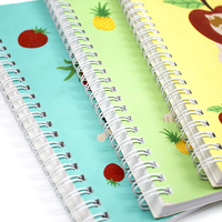Différents modèles, différents parfums, cahier personnalisé à reliure dure parfumé en spirale pour l'école
