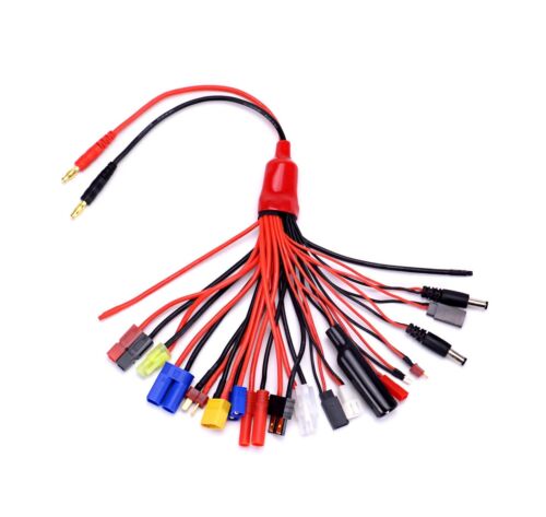 Customized XT60 XT30 XT90 T-type MR30 MR60 EC5 male and female plug battery connection harness cable