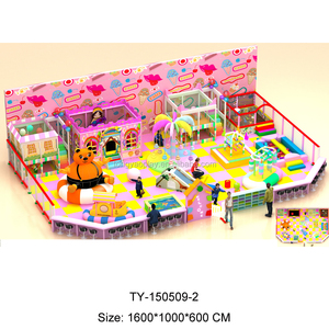 เครื่องเล่นสนามเด็กเล่นลดราคาสุดฮอต ปราสาทบอลสไลเดอร์ สนามเด็กเล่นในร่ม - Product Image 3