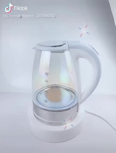 Hervidor Eléctrico Inalámbrico de 1.2L con Tapa Elástica, Acero Inoxidable de Alta Temperatura, Control Digital, Protección Contra Ebullición en Seco, Botón de Encendido - Product Image 1