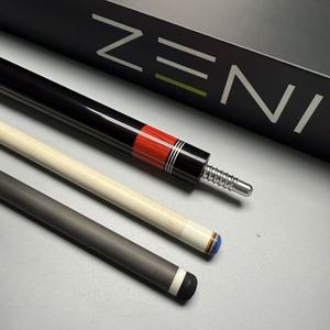 Vente flash - Queue de billard <span class=keywords><strong>ZENI</strong></span> Zx01 en fibre de carbone avec 2 embouts de 12,2 et 12,5 mm, faible déflection, pour club de billard 9 boules - Product Image 3