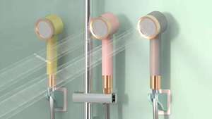 Pommeau de Douche Filtrant Haute Pression en Plastique avec Filtre PP et Vitamine, Système de Douche Parfumé - Product Image 1